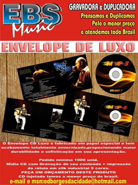 MODELO DE CAPA DE CD DE LUXO (click na foto p/ampliar